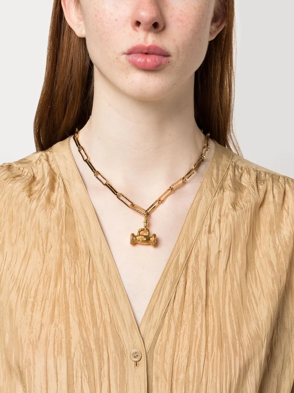 Women Alighieri Anchor Detail Necklace - Image 2