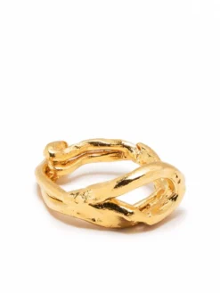 Women Alighieri Ancient Forest Textured Ring
