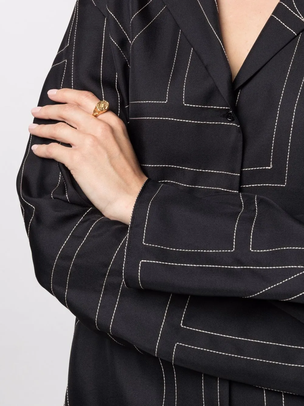 Women Alighieri Cancer Signet Ring - Image 2