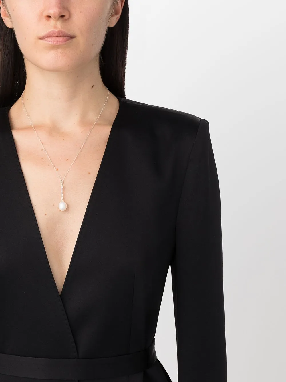 Women Alighieri Pearl Pendant Necklace - Image 2