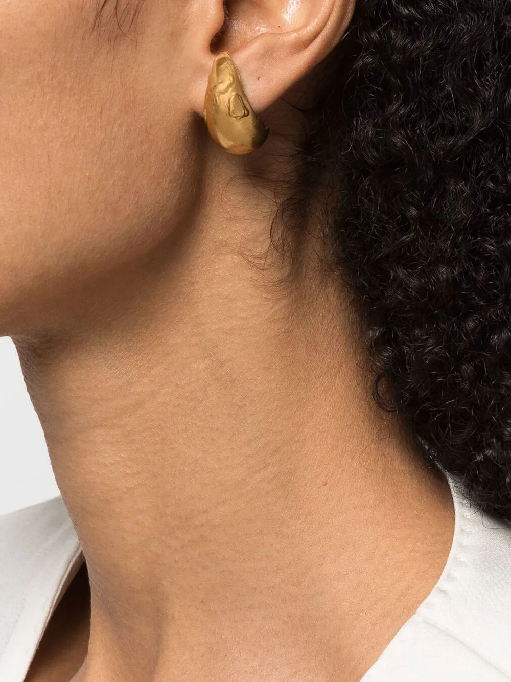 Women Alighieri 24kt Gold Plated Hoop Earrings - Image 2