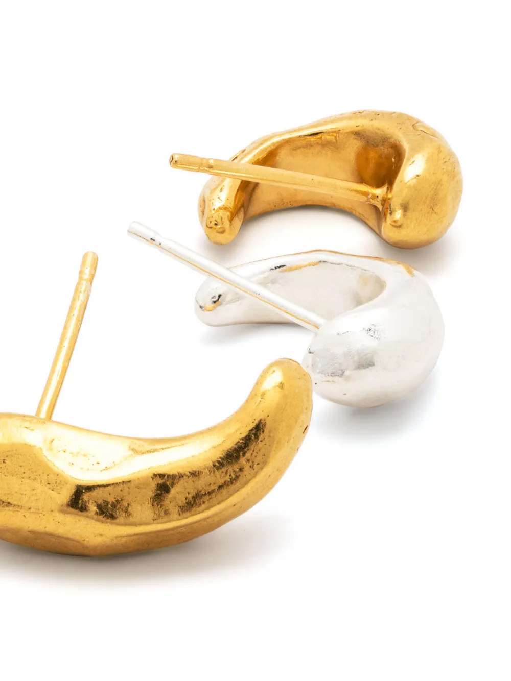 Women Alighieri The Raindrop Hammered Earrings - Image 3