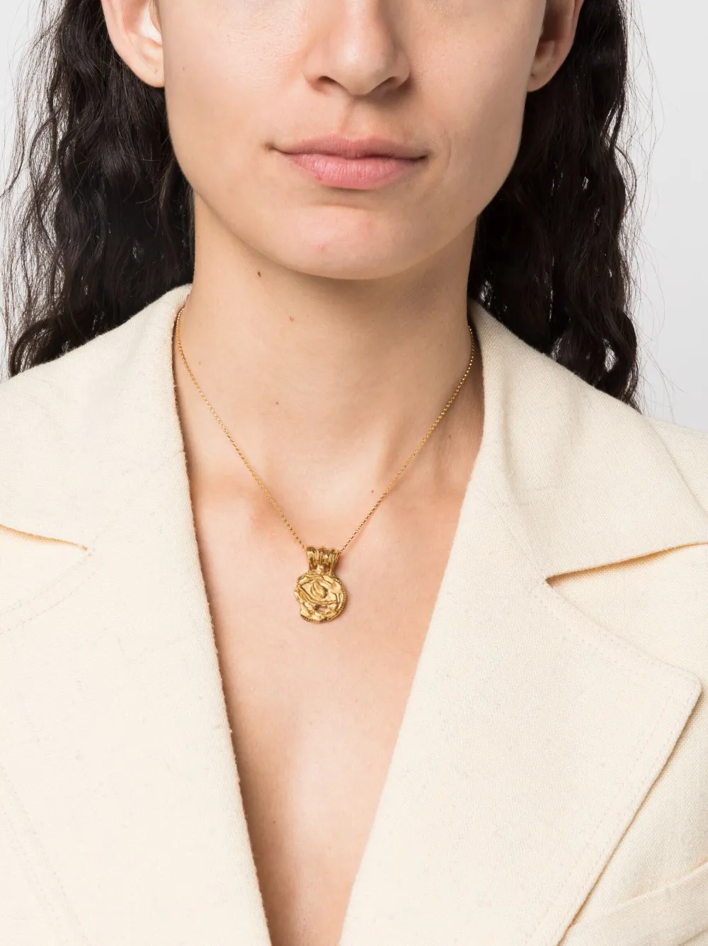 Women Alighieri The Medium Illuminated Eye Necklace - Image 2