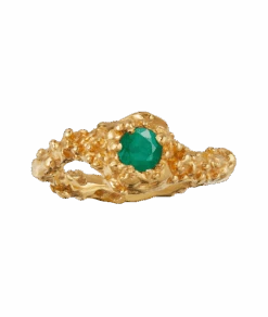 The Emerald Spark Ring