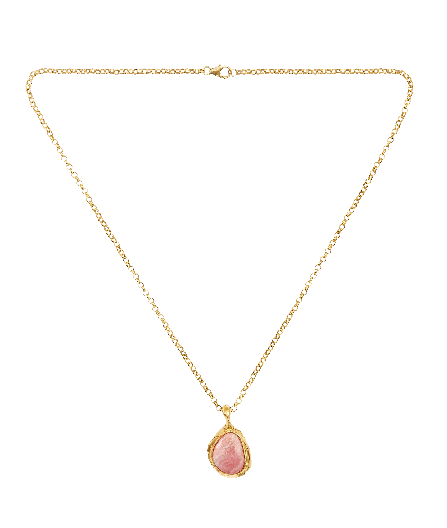 The Droplet Of Skies Rhodochrosite Necklace - Image 3